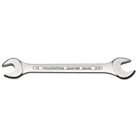 CHAVE FIXA 1 2X9 16 COM CORPO EM ACO ESPECIAL CROMADO TRAMONTINA