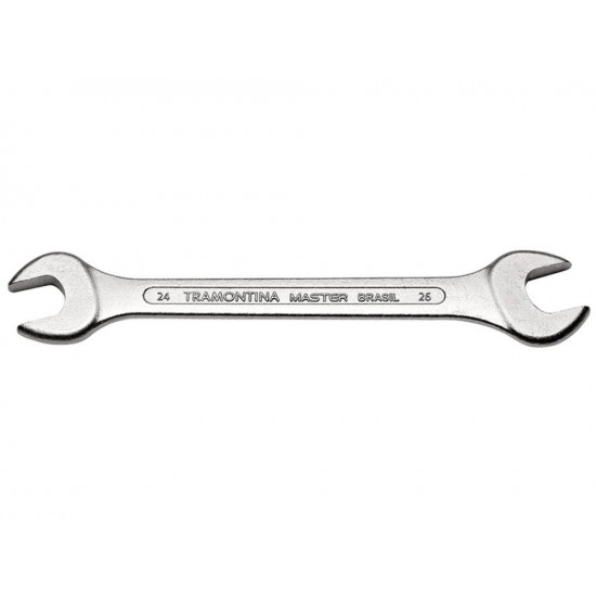 CHAVE FIXA 24X26MM CORPO FORJADO EM ACO ESPECIAL ACABAMENTO CROMADO BOCAS USINADAS TRAMONTINA
