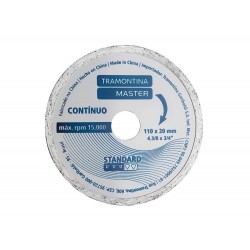 DISCO DIAMANTO CORTE CONTINUO 4.3 8 TRAMONTINA TRAMONTINA