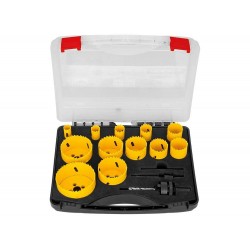 JOGO DE SERRAS COPO BI-METALICA 15 PECAS LAMINAS BI-METALICAS DENTES EM ACO HSS TRAMONTINA