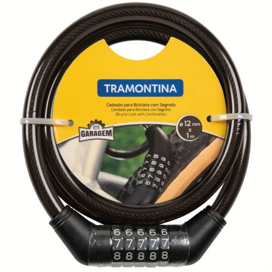CADEADO ANTI FURTO COM SEGREDO TRAMONTINA