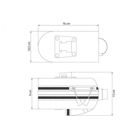 BOLSA DE SELIM PARA BICICLETA TRAMONTINA