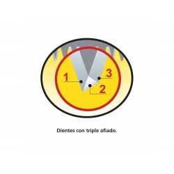 SERROTE SUPERCUT TAMANHO 20 CABO INJETADO LAMINA ACO DENTES COM TRIPLA AFIACAO TRAMONTINA