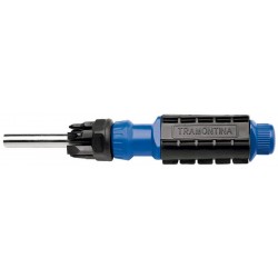 CHAVE DE FENDA COM PONTEIRAS BASIC PARA USO DOMESTICO 6 PECAS TRAMONTINA