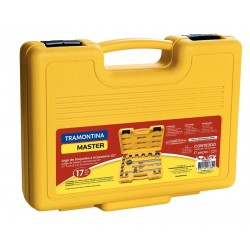 JOGO SOQUETES ACESSORIOS 1/2  17PCS TRAMONTINA