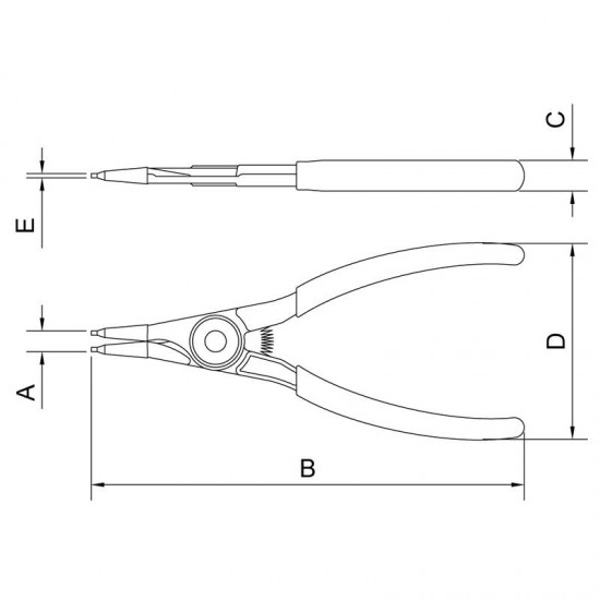 ALICATE PARA ANEIS 7 TRAMONTINA