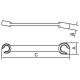 CHAVE POLIGONAL ABERTA 1/2 X 9/16 TRAMONTINA