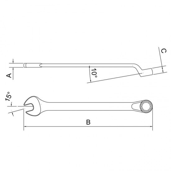 CHAVE COMBINADA 24MM TRAMONTINA