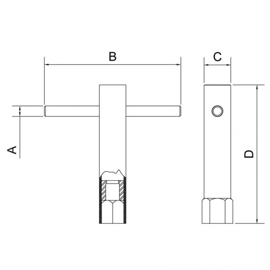 CH.VELA 21MM E MANIPULO TRAMONTINA