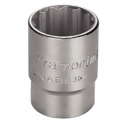 SOQUETE ESTRIADO 1/2 23MM TRAMONTINA