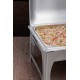 RECHAUD RETANGULAR EM ACO INOX BANHO MARIA TAMPA REMOVIVEL COM FOGAREIRO CUBA 1 2 8.4 L TRAMONTINA