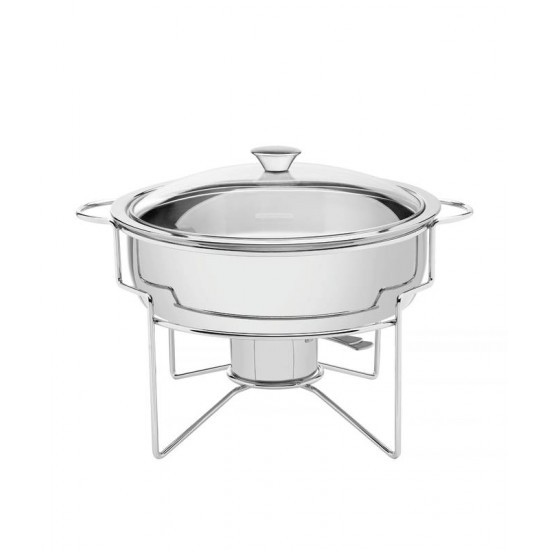 RECHAUD BANHO-MARIA EM ACO INOX 4.3 L COM FOGAREIRO TRAMONTINA