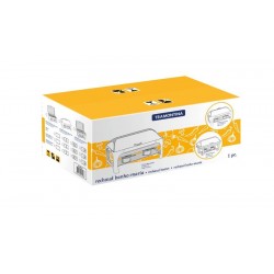 RECHAUD RETANGULAR EM ACO INOX BANHO MARIA TAMPA BASCULANTE COM FOGAREIRO CUBA 1 1 9 L TRAMONTINA