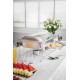 RECHAUD BANHO MARIA EM ACO INOX 9.06 L COM FOGAREIRO TRAMONTINA