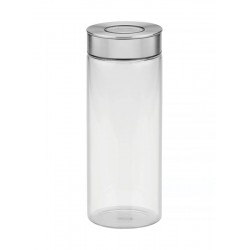 POTE DE VIDRO PUREZZA COM TAMPA DE ACO INOX 10 CM 1.8 L TRAMONTINA