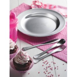 PRATO INFANTIL LE PETIT EM ACO INOX COELHINHO 23 CM TRAMONTINA
