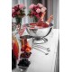 CHAMPANHEIRA SERVICE EM ACO INOX COM SUPORTE PARA 4 GARRAFAS 36 CM 12.4 L TRAMONTINA