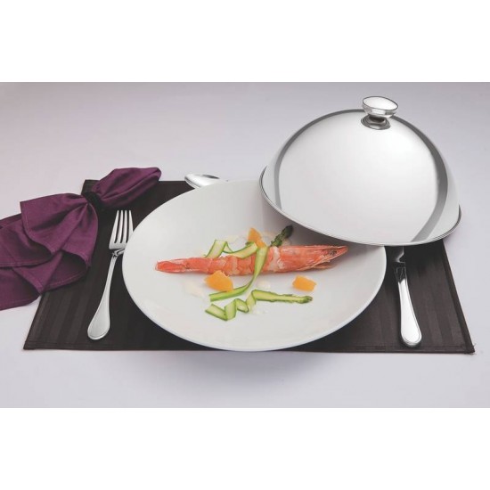 CLOCHE SERVICE EM ACO INOX 24.5 CM TRAMONTINA