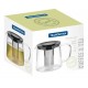 BULE PARA CHA EM VIDRO E ACO INOX COM INFUSOR 900 ML TRAMONTINA