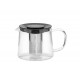 BULE PARA CHA EM VIDRO E ACO INOX COM INFUSOR 900 ML TRAMONTINA