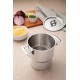 CUSCUZEIRA BRAVA EM ACO INOX COM ALCAS E TAMPA 14 CM 2.1 L TRAMONTINA