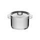 ESPAGUETEIRA SOLAR EM ACO INOX FUNDO TRIPLO COM TAMPA E ALCAS 24 CM 7.7 L TRAMONTINA