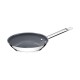 FRIGIDEIRA RASA PROFESSIONAL EM ACO INOX FUNDO TRIPLO E EM CERAMICA GRAFITE 20 CM 1.3 L TRAMONTINA