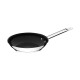 FRIGIDEIRA PROFESSIONAL RASA EM ACO INOX FUNDO TRIPLO EM ANTIADERENTE CABO 20 CM 1.1 L TRAMONTINA