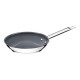 FRIGIDEIRA RASA PROFESSIONAL EM ACO INOX FUNDO TRIPLO E EM CERAMICA GRAFITE 26 CM 2 L TRAMONTINA