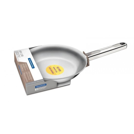 FRIGIDEIRA ALLEGRA EM AÇO INOX COM FUNDO TRIPLO 20 CM 1.30 L TRAMONTINA