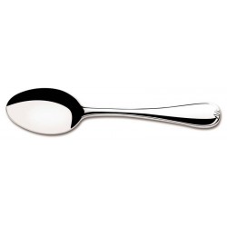 COLHER DE MESA VICENZA EM ACO INOX ACABAMENTO ALTO BRILHO COM DETALHES NO CABO TRAMONTINA