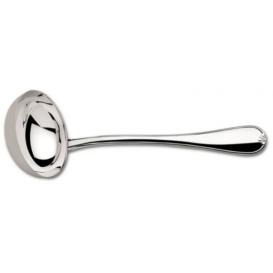 CONCHA TERRINA VICENZA EM ACO INOX ACABAMENTO ALTO BRILHO COM DETALHES NO CABO TRAMONTINA