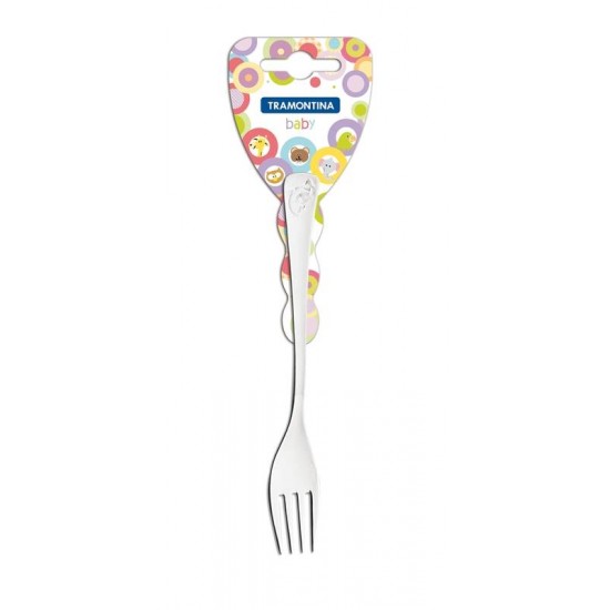 GARFO INFANTIL ACO INOX TRAMONTINA