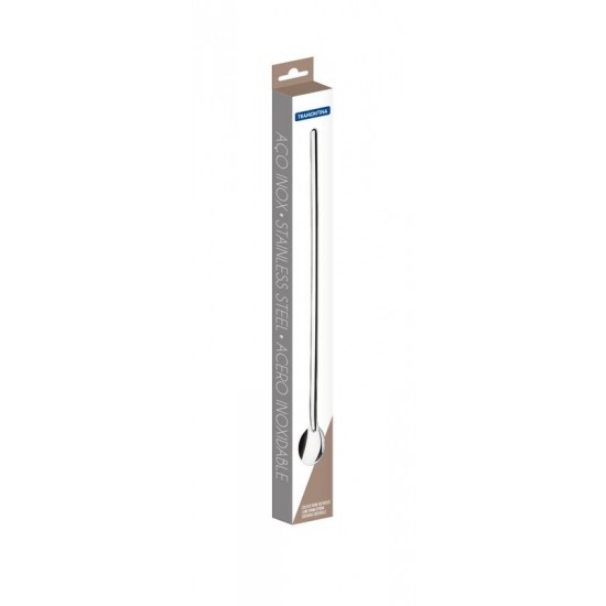 COLHER UTILITY PARA COQUETEL EM AÇO INOX 30 CM TRAMONTINA