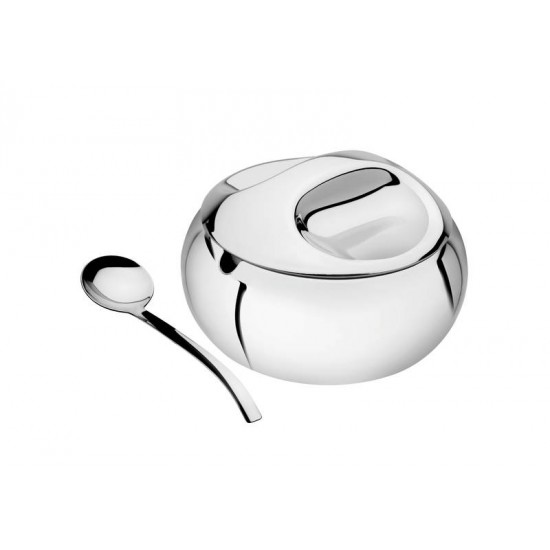 ACUCAREIRO EM ACO INOX COM COLHER TRAMONTINA