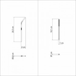 JOGO DE CANUDOS EM ACO INOX COM ESCOVA 5 PECAS TRAMONTINA