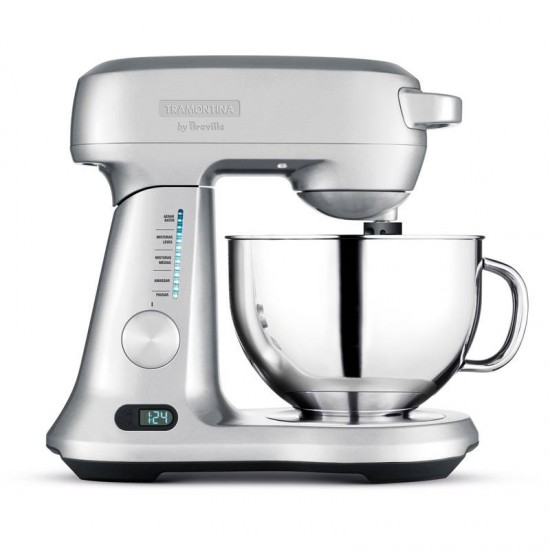 BATEDEIRA PLANETÁRIA TRAMONTINA BY BREVILLE MIX PRO EM ALUMÍNIO FUNDIDO 840W TIGELA INOX 4.7L