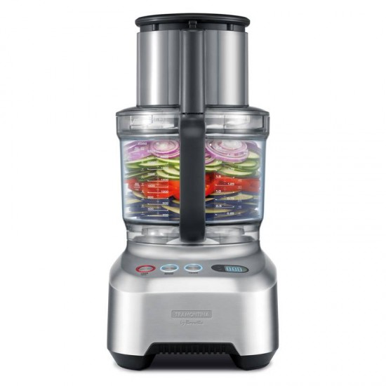 PROCESSADOR TRAMONTINA BY BREVILLE SLIPE PRO INOX 1200W TIGELA 3.7 LITROS