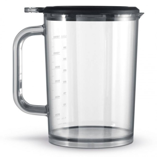 MIXER TRAMONTINA BY BREVILLE SOFT EM AÇO INOX PRATA E PRETO