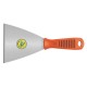 ESPATULA METALICA RIGIDA 12 CM COM CABO PLASTICO TRAMONTINA