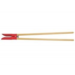 CAVADEIRA ARTICULADA COM LAMINA METALICA 293MM COM CABO DE MADEIRA DE 120 CM TRAMONTINA