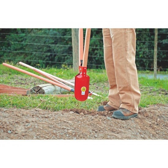CAVADEIRA ARTICULADA COM LAMINA METALICA 293MM COM CABO METALICO DE 120 CM TRAMONTINA