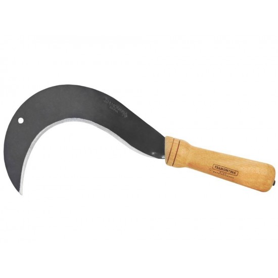 FOICINHA METALICA PARA SOJA COM CABO DE MADEIRA TRAMONTINA