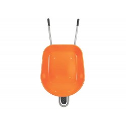 CARRINHO DE MAO BRACO METALICO CACAMBA MET EXTRAFUNDA LARANJA PNEU EM BORRACHA TRAMONTINA