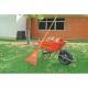 VASSOURA PLASTICA PRETA 22 DENTES SEM CABO PARA JARDIM TRAMONTINA