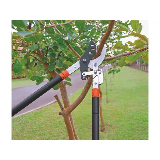 TESOURAO ANVIL METALICO COM CABO EXTENSIVEL METALICO E EMPUNHADURA PLASTICA TRAMONTINA