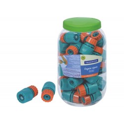 POTE COM 40 PECAS ENGATE RAPIDO EM PLASTICO PARA MANGUEIRA DE 1/2  TRAMONTINA