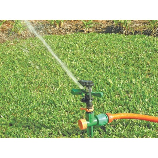 ASPERSOR DE IMPULSO SETORIAL EM PLASTICO PARA ENGATE RAPIDO PARA JARDIM TRAMONTINA