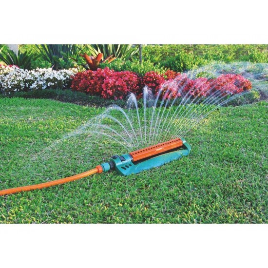 ASPERSOR OSCILANTE PARA JARDIM EM PLASTICO PARA ENGATE RAPIDO PARA JARDIM TRAMONTINA