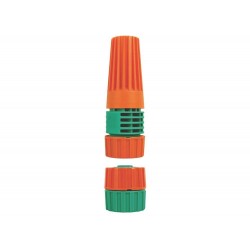 CONJUNTO PARA IRRIGACAO CONTENDO 1 ENGATE E 1 ESGUICHO ROSQUEADO EM PLASTICO PARA JARDIM TRAMONTINA